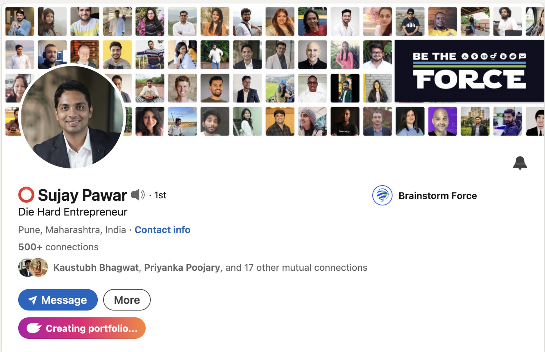 Click the create a website with zipwp button.