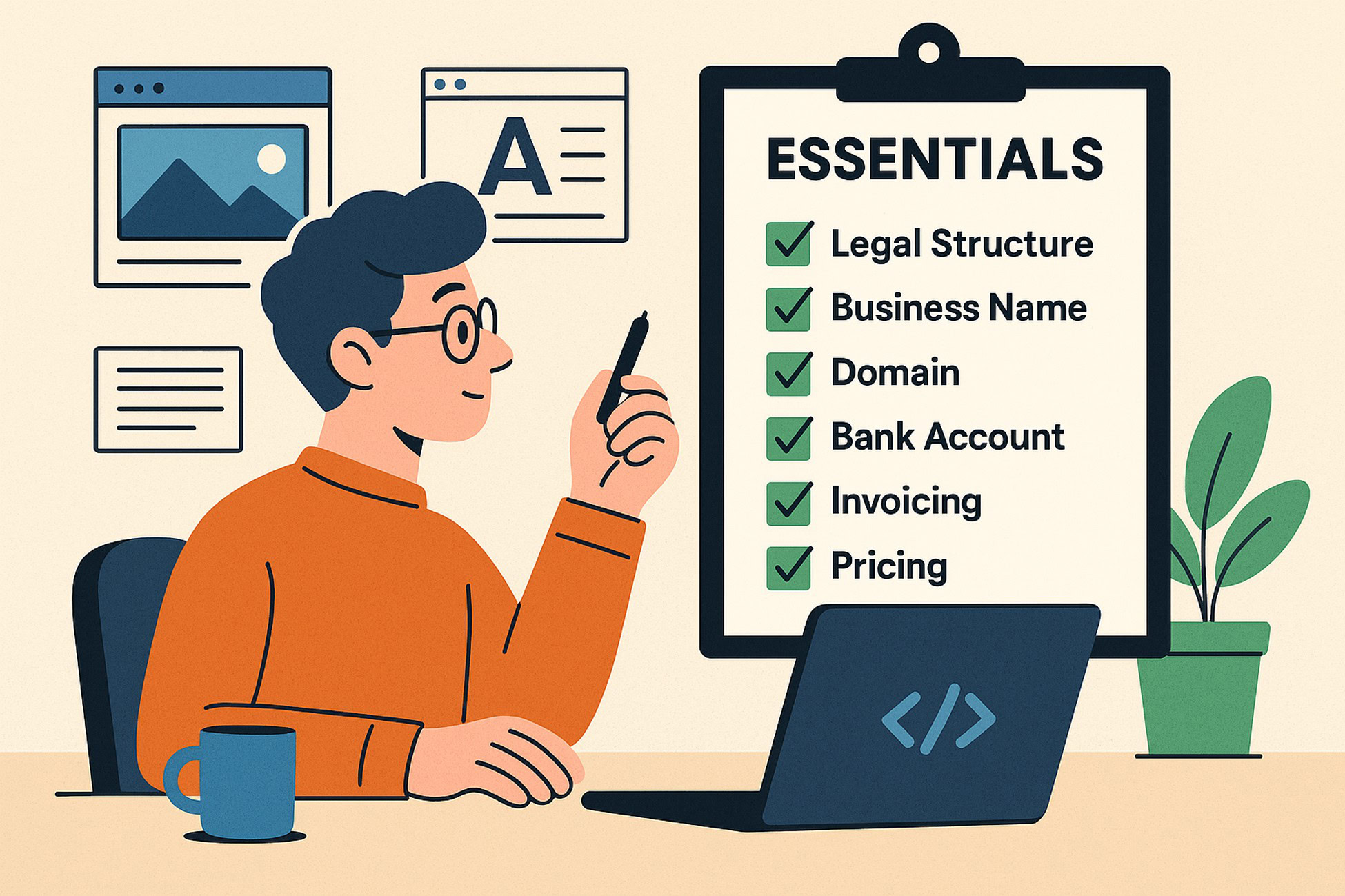 set up your business legally