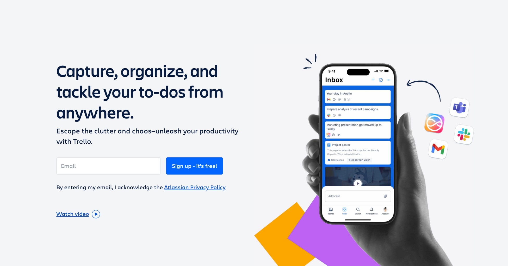 trello project management tool