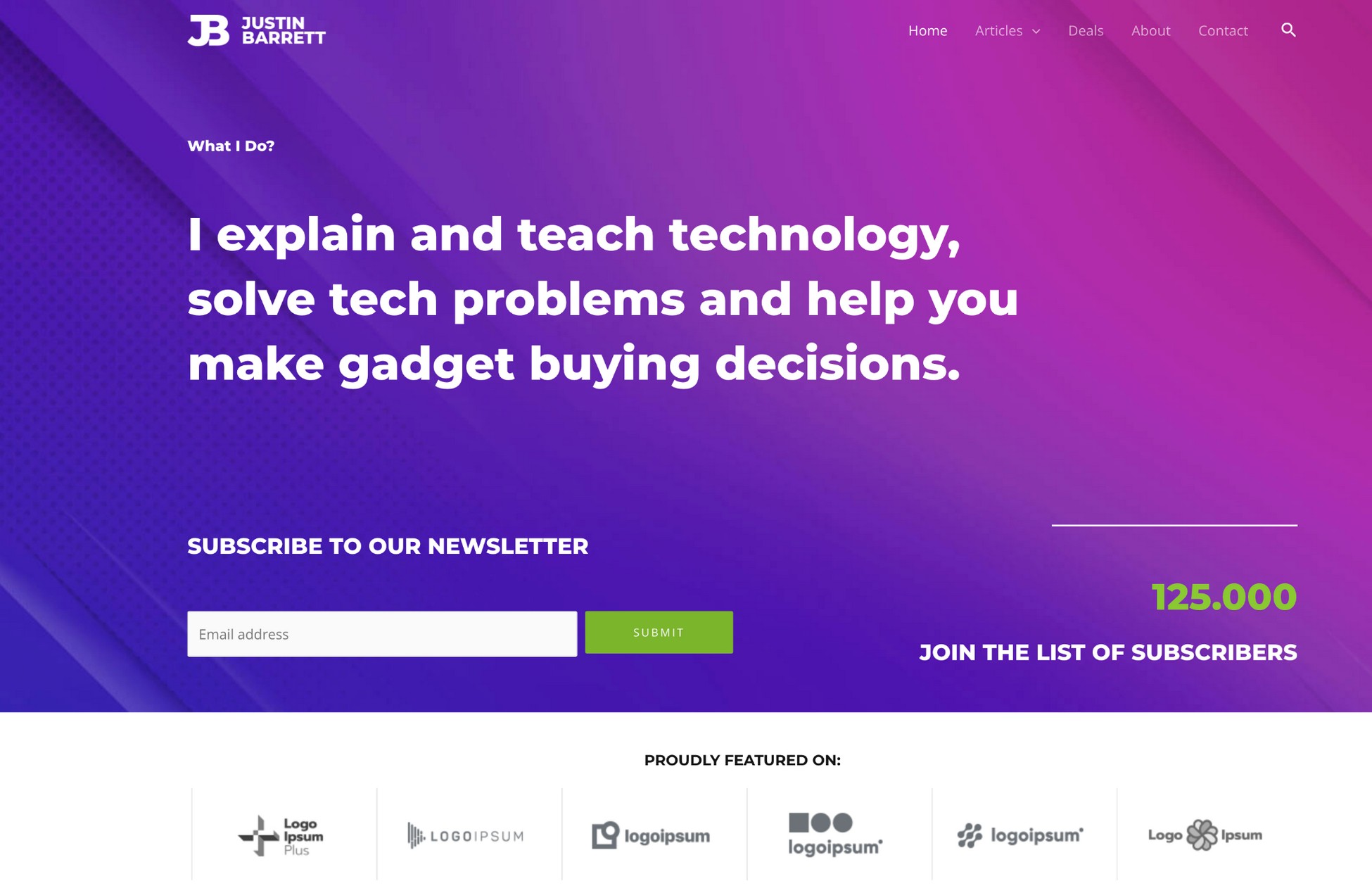 astra theme tech blogger starter template for affiliate content