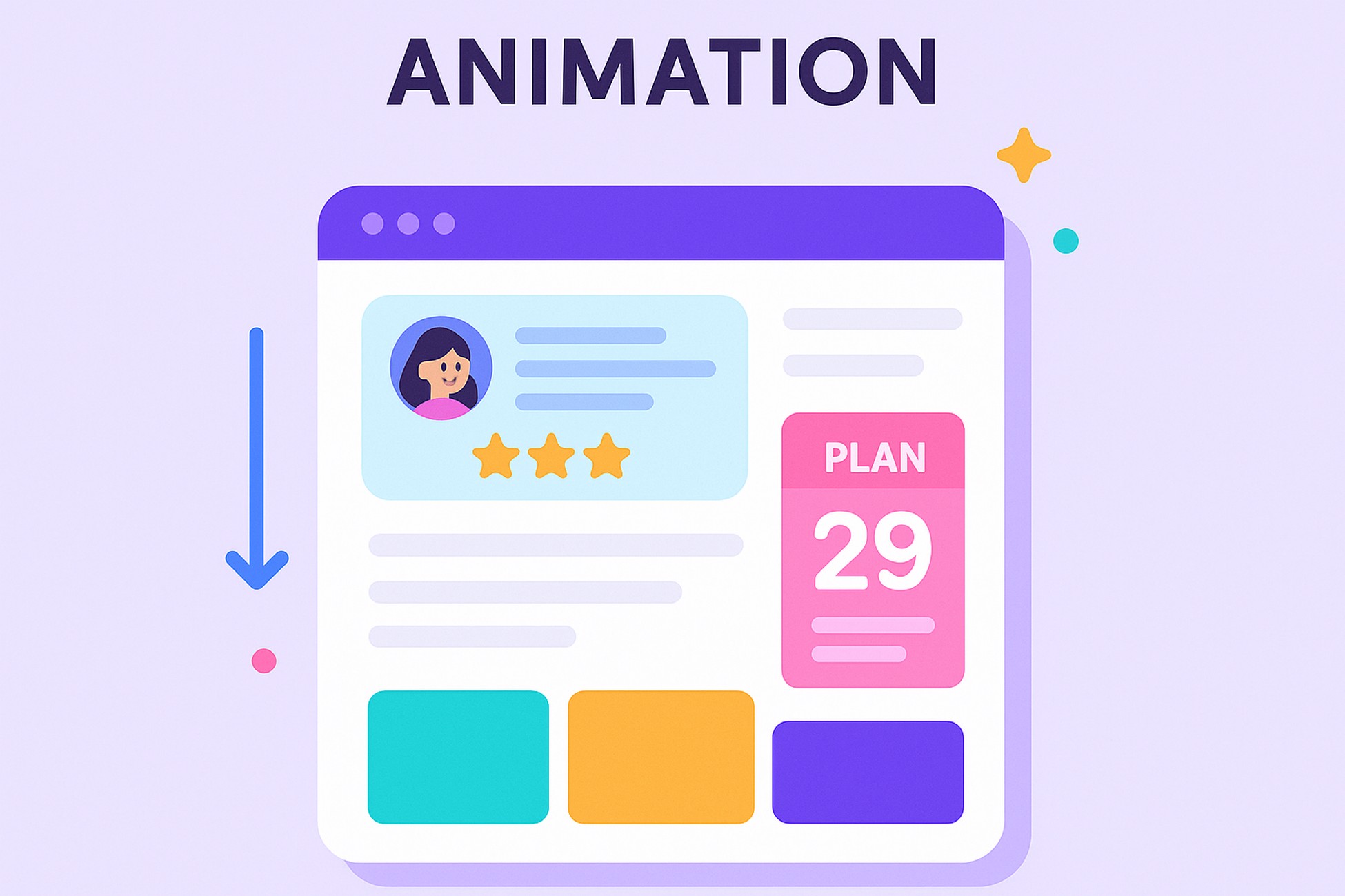 animation interactive element