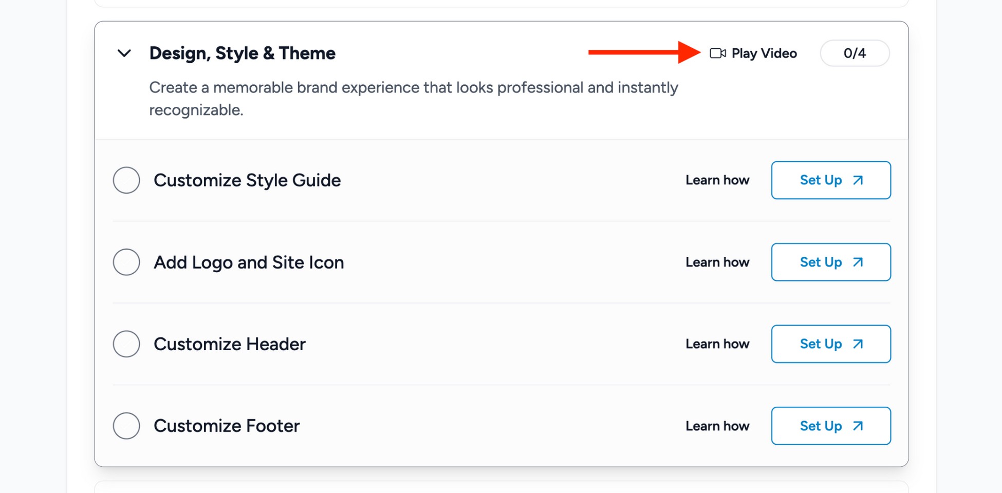 video tutorials for more help