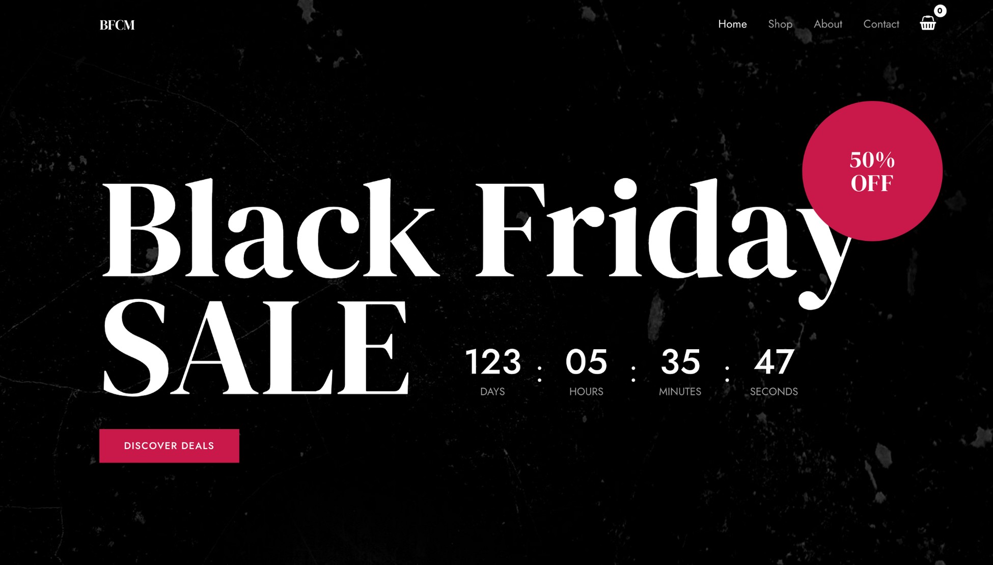 starter template for ecommerce and dropshipping